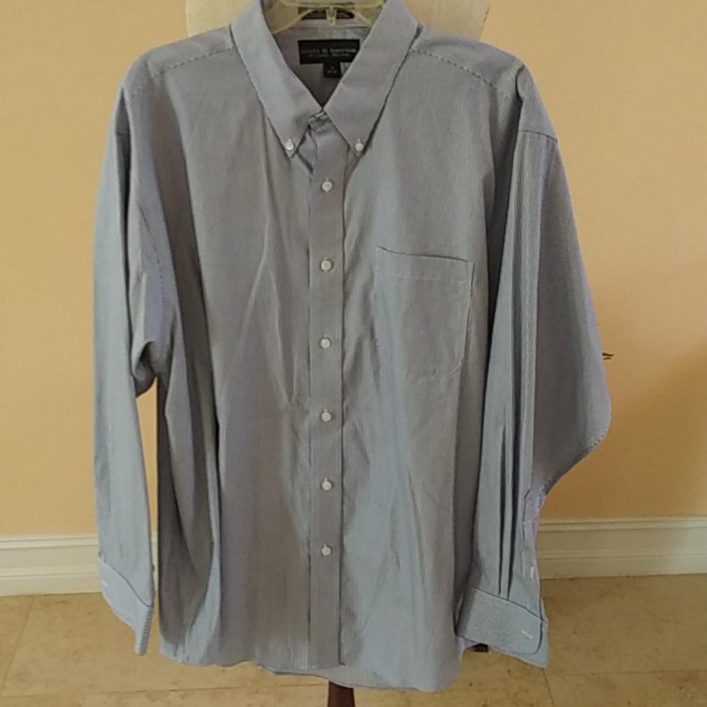 Croft And Barrow All Cotton Non- Iron Shirt.